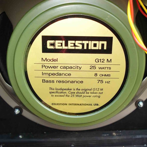 Celestion Greenbacks Riff