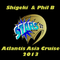 Shigeki & Phil B - Stars On 45 (Atlantis 2013 Asia Cruise)