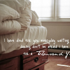 A Thousand Years  (piano and cello version)