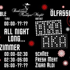Burlesque Musique Night - schNee - 13.04.2013