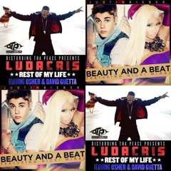 David Guetta vs Justin Bieber ft Nicki Minaj - Beauty and a beat of my life (Bastard Bob mashup)