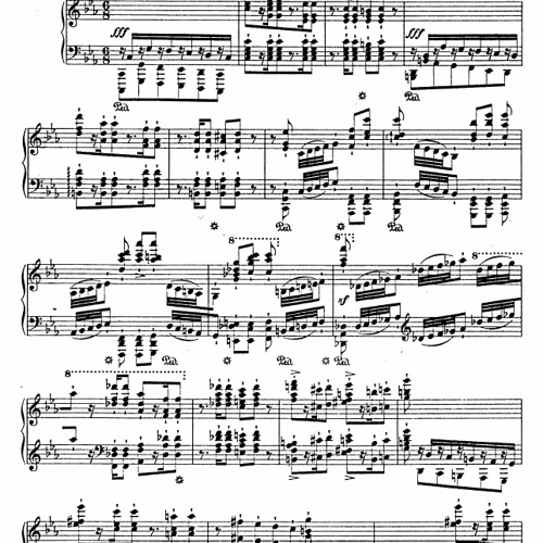 Franz Liszt - Études d'exécution transcendante, No. 8 (Wilde Jagd)