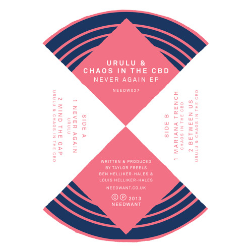 Urulu & Chaos In The CBD - Never Again EP Sampler (Needwant)