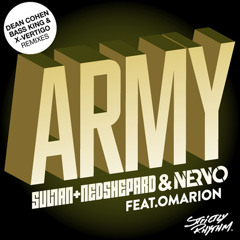 Sultan + Ned Shephard & NERVO ft Omarion - Army (90sec Remix Teasers)