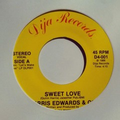 MORRIS EDWARDS & CO - SWEET LOVE - 1986 DIJA RECORDS
