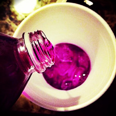 Purple in my Styrofoam