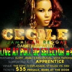Ce'cile, Jamaican Dancehall Artists Talks to 3CRs Hip Sista Hop