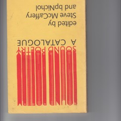Lars-Gunnar Bodin, "On Speaking Terms II: Poem no. 5," 1986 (1'00)