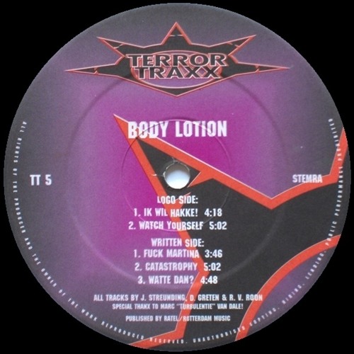 Bodylotion - Ik wil hakke! (TT5) (1993) by Neophyte on SoundCloud - Hear  the world's sounds