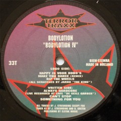 Bodylotion - Happy is voor hobo's (TT28) (1996)