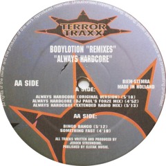 Bodylotion - Always Hardcore (DJ Paul's Forze mix) (TT28R) (1996)