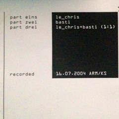 "Die Neue Brut" Le Chris&My Appeal aka. Basti recorded live@ARM KS 16.07.2004
