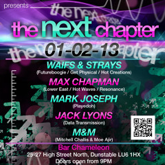 M&M /// Recorded Live For Playedoh @ Bar Chameleon, Dunstable /// 01/02/2013