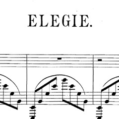 Sergei Rachmaninov - Elegie in E flat minor, op. 3 no. 1