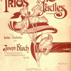 Trios Faciles No. 5 - Tempo di Minuetto - Jozsef Bloch