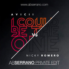 Avicii ft. Nicky Romero - I Could Be The One (Ab Serrano Private Edit)