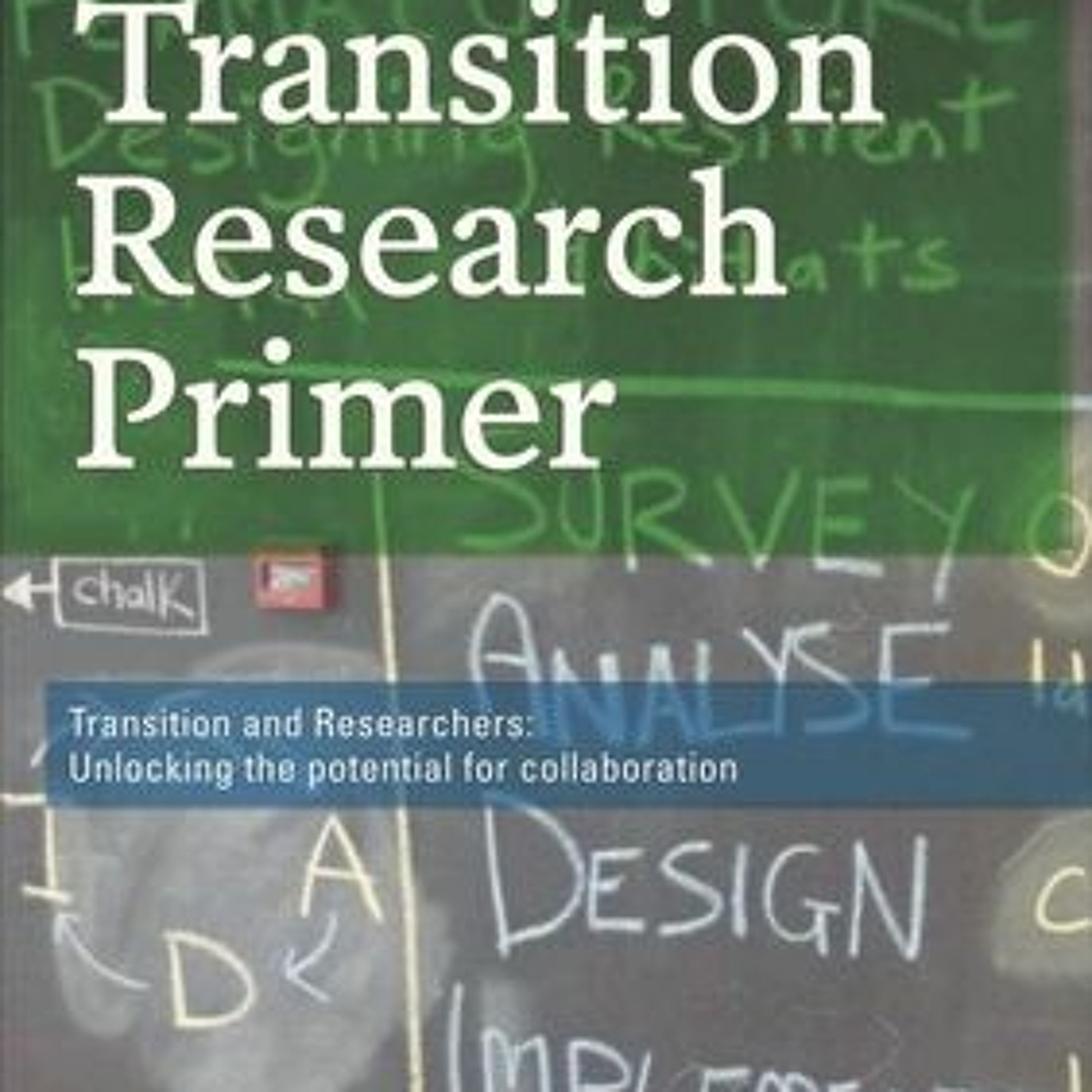 Tom Henfrey on "what's the Transition Research Primer?" episode artwork
