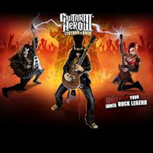 Dragonforce - Through The Fire and Flames on Guitar Hero 3 (sped up at