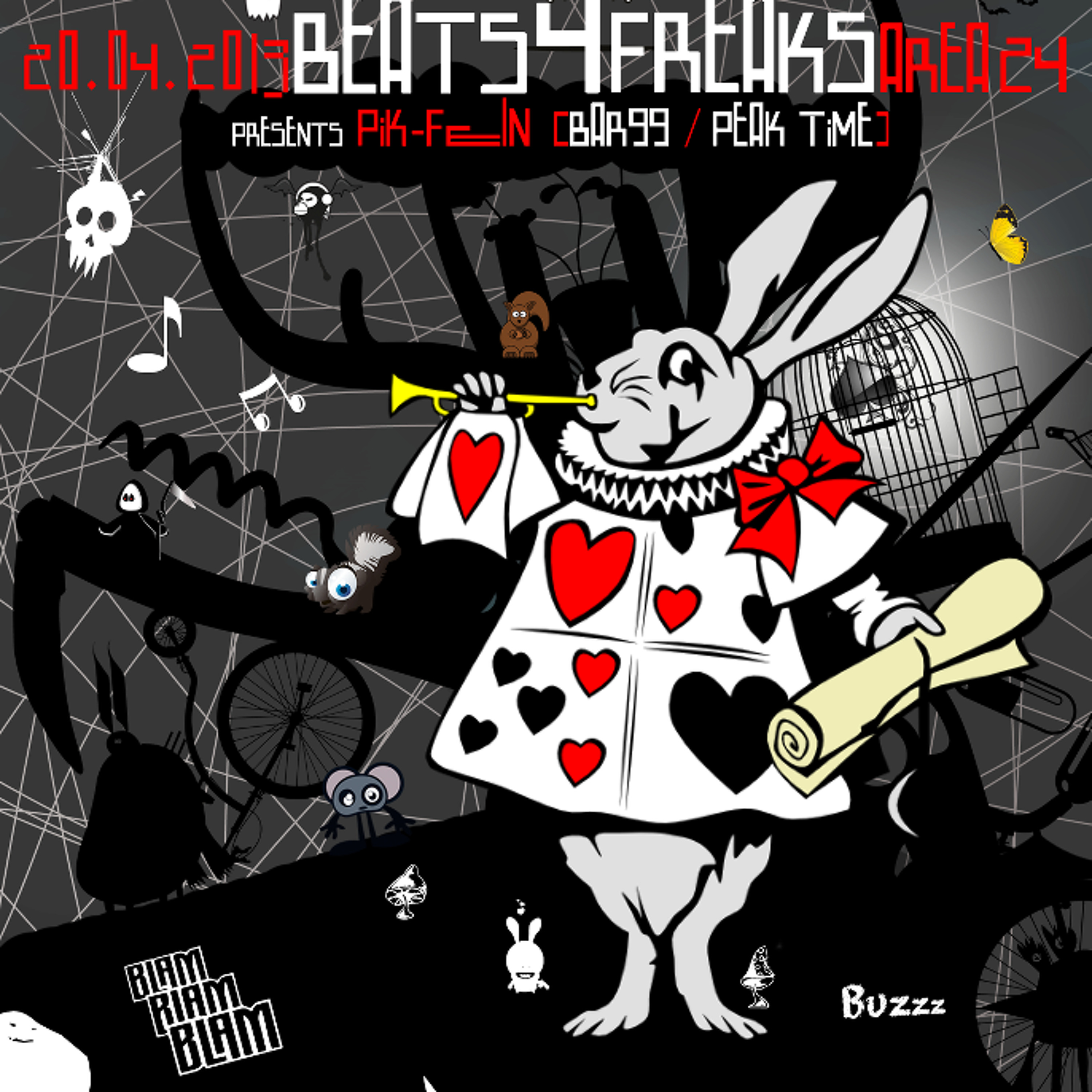PIK-FEIN @ BEATs-4-FREAKs ⎜ AREA.24 - Rüdesheim ⎜ 20.04.13 episode artwork