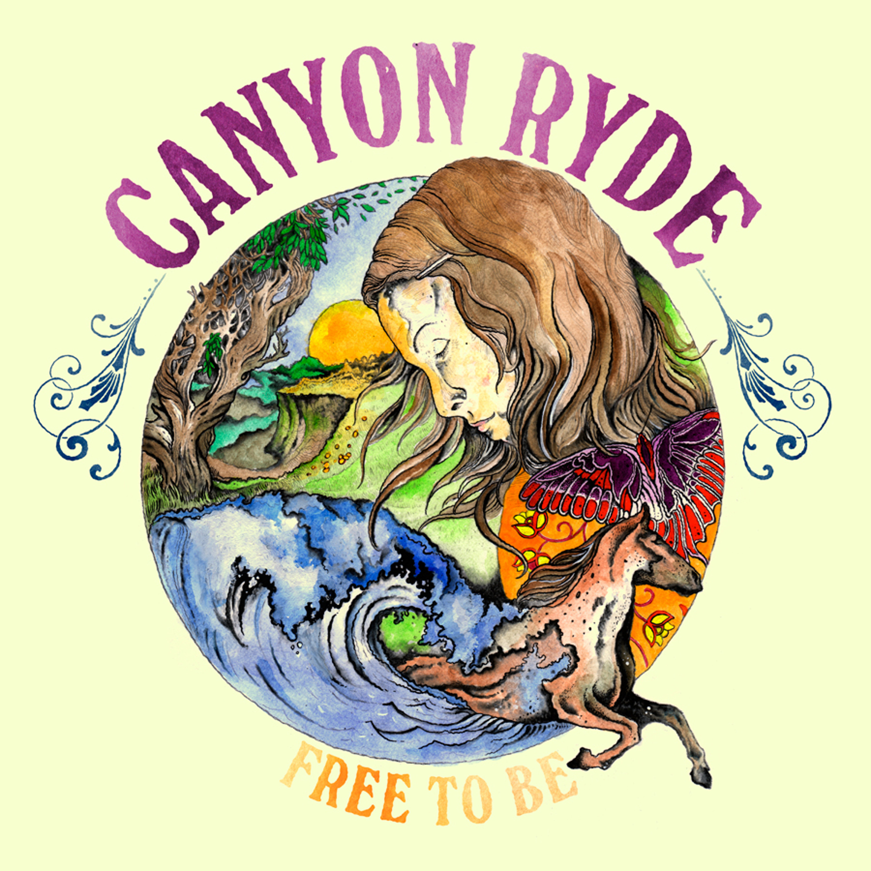 Free to be debut album by CANYON RYDE