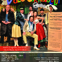 “D’ale Carnavalului”. 23 Aprilie, spectacol premiera la Teatrul Nottara organizat de Nevoia de ARTA.