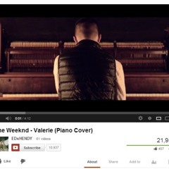 The Weeknd - Valerie (Piano Cover) by The Theorist
