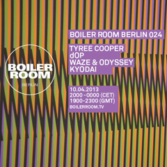 Waze & Odyssey 60 Min Boiler Room Berlin Mix