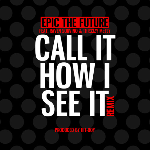 Call It How I See It (Remix) feat. Raven Sorvino & Thr33zy Mcfly (Prod. By Hit-Boy)