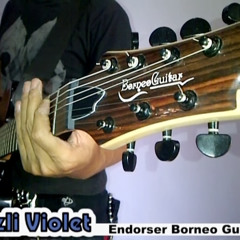 Azli Violet - Borneo Guitar AV7 series  DEMO (Rytem + Lead)
