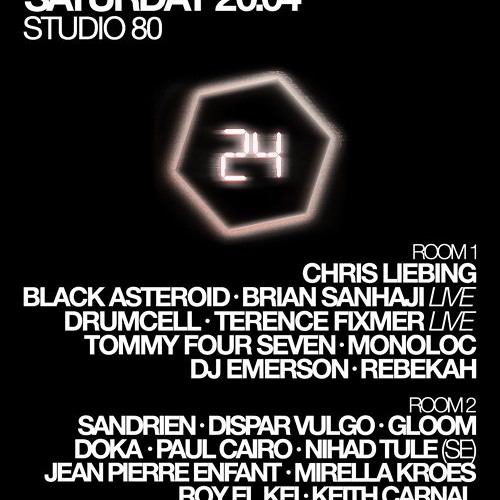 DJ Emerson @ Studio 80 Amsterdam 2nd Part 4-20-2013