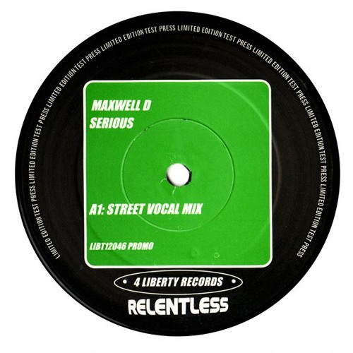 Maxwell D - Serious (Jameson Remix)