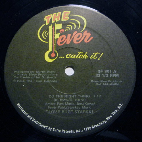 Love Bug Starski - Do The Right Thing 1984