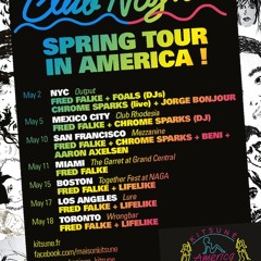 Kitsuné Club Night Spring tour in America - Mixtape by Lifelike