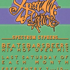 Spectrum Cyphers Anthem.Beat by Seabass  Cuts by DJ Sokol,produced at Paraletic Universe.