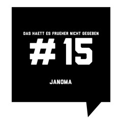 Das haett es frueher nicht gegeben #15: Janoma