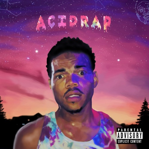 artwork for Chance the Rapper's album "Acid Rap"