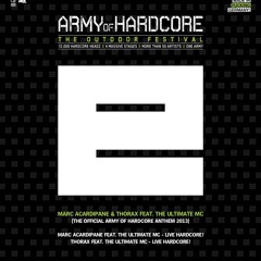 Thorax Feat. The Ultimate MC - Live Hardcore! (Official Army Of Hardcore Anthem 2013)