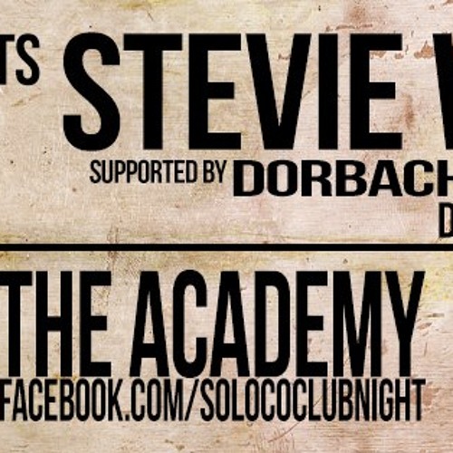Stevie Wilson, 1st Hour Re-Record From So Loco @ The Academy ,Dublin