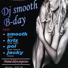 29/08/2008 - Dj Smooth's B-day @afterclub Insane (Laarne) - FREE DL