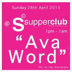 Gavin Peters Live @  Ava Word™ The 1st Year Anniversary @Supperclub