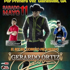 Sabado 11 de Mayo Gerardo Ortiz en El Palace NightClub de Gainesville