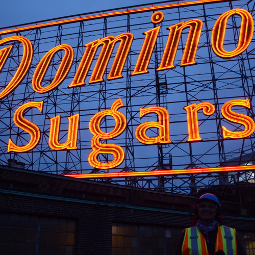 A Sweet Glow--the Secret Behind the Domino Sugars Sign
