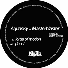 Aquasky Vs. Masterblaster 'Ghost' - PASA006 - 2001