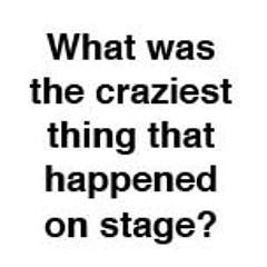 "All of a sudden the music and lights just stopped...."