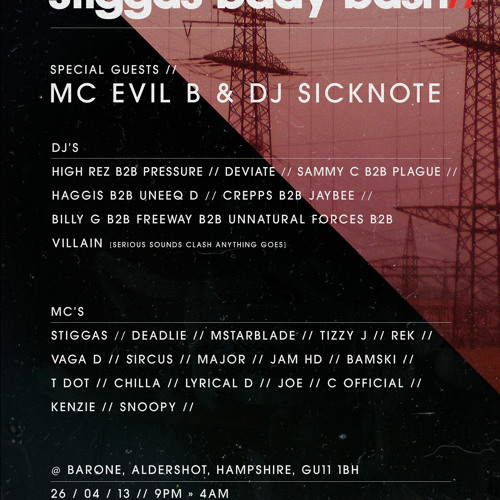 Serious Sounds S.B.B Uneeq D B2B Haggis