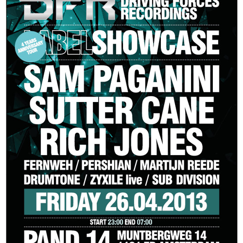 Pershian - Nachtrovers & Storm Present: Driving Forces Label Showcase, Pand 14, Amsterdam