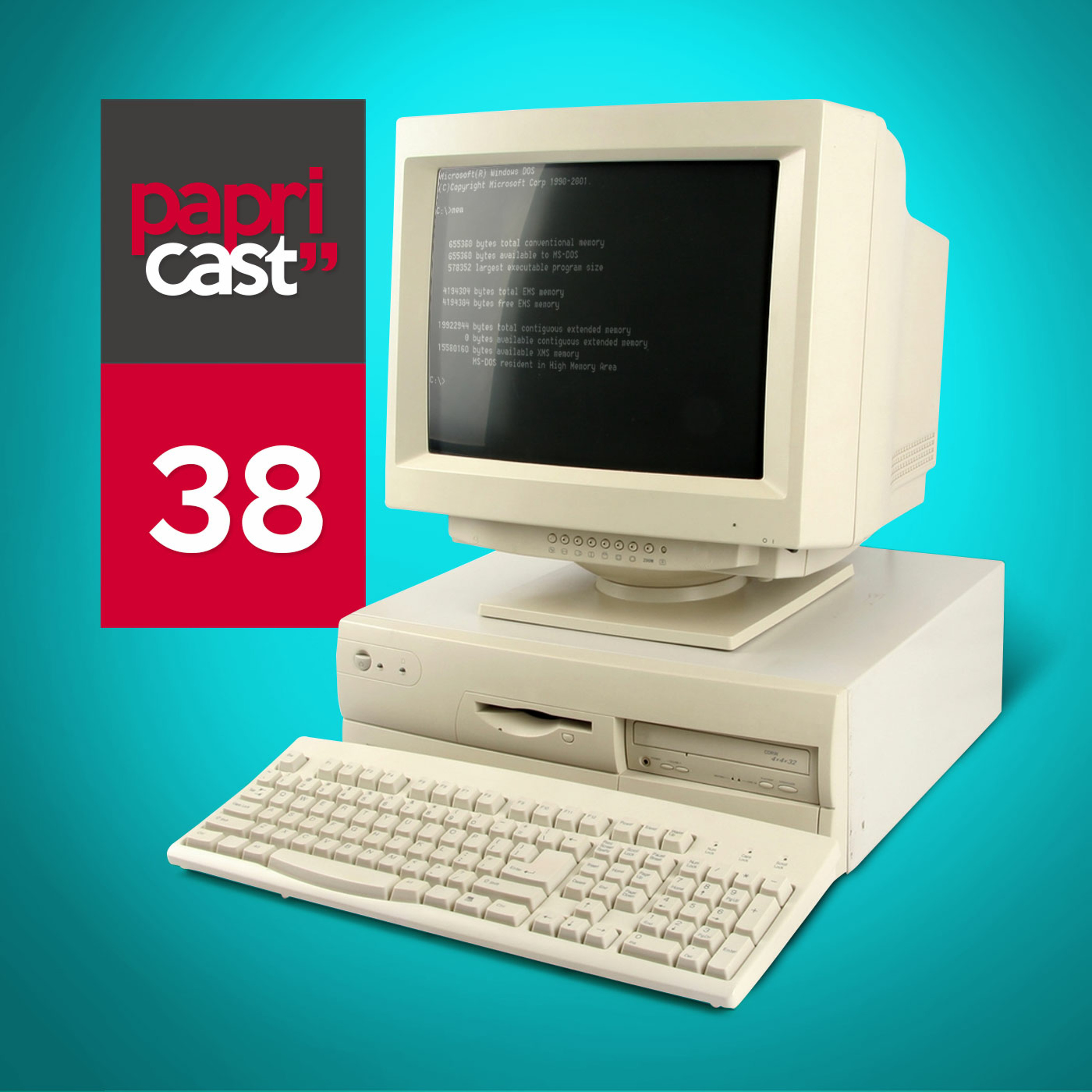 Papricast 038 /// Quando o PC chegou lá em casa episode artwork