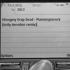 Planningtorock - Misxgyny Drxp Dead - Holly Herndon remix