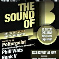New Beat 'live vinyl-set' Phil Watts Sound of B @ Riva 30-4-2013