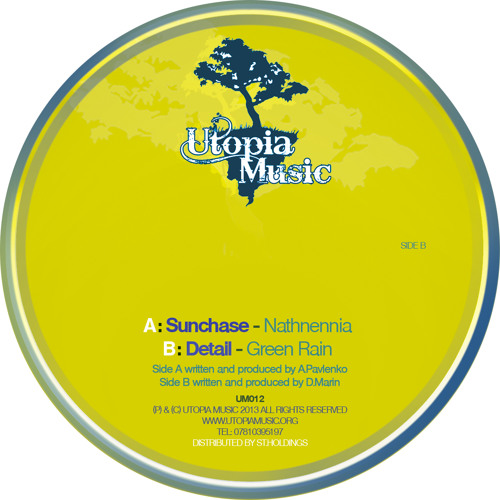 Detail - 'Green Rain' (Utopia Music 012AA)